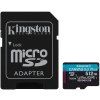 kingston microsdxc 512gb canvas go plus sd adapter ien550800