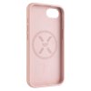 Zadný kryt FIXED MagFlow s podporou MagSafe pre Apple iPhone 16e, ružový