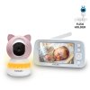 EVOLVEO Baby Monitor N5 - Súprava video monitora s 360° monitorovaním, obojsmernou komunikáciou a uspávankami,