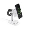 Magnetický nabíjací stojan Spello 3v1 (MagSafe) - biely