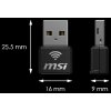 Adaptér MSI WiFi USB AX1800 Nano