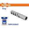 wadfow hmozdinka natloukaci 6x30mm sada 100ks image1 big ies92516123