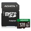 adata 128gb microsdxc uhs i u3 v30 adapter ien557700