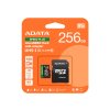 ADATA 256GB MicroSDXC UHS-I U3 V30 + adaptér