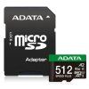 adata 512gb microsdxc uhs i u3 v30 adapter ien557704