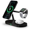 CONNECT IT MultiCharge 5 v 1 MagSafe Wireless Fast Charge Bezdrôtová nabíjačka, ČIERNA