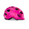 Detská cyklistická prilba MET HOORAY pink heart -52/55