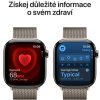 Apple Watch Series 11 GPS + Cellular 46mm puzdro z prírodného titánu s prírodnou milánskou slučkou - S/M