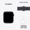 Apple Watch SE 3 GPS 40 mm polnočné hliníkové puzdro s polnočným športovým remienkom - M/L