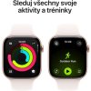 Hliníkové puzdro Apple Watch Series 11 GPS 42 mm v ružovo-zlatej farbe so športovým remienkom Light Blush - M/L