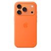 apple iphone 17 pro silicone case with magsafe orange ien563243