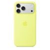 apple iphone 17 pro max silicone case with magsafe neon yellow ien563250