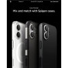 Spigen Glass tR EZ Fit Optik Pro 2 Pack, strieborná - iPhone 17