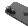 Hliníkové chrániče objektívu Epico | iPhone 17 | čierna