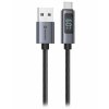 Swissten LCD kábel USB-A / USB-C 1m