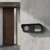 Solight bezdrôtové tlačidlo pre 1L67B, 200m, čierne, učiaci sa kód, kryt na menovku