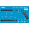 Rapoo UCM-2004 Multiportový adaptér USB-C 8 v 1