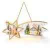 solight led vanocni kometa 10x led drevena 30cm ien562473