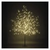LED svítící stromek, 120 cm, venkovní i vnitřní, teplá bílá, časovač
