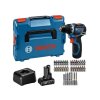 BOSCH Akumulátorový vrtací šroubovák GSR 12V-32 v L-BOXXu, vč. bat. a nab. (0.601.9N7.005)