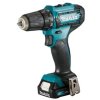 Makita DF333DSAE Akumulátorový vŕtací skrutkovač Li-ion 12V/2,0Ah CXT, 2x batéria, kufor