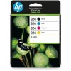 HP Ink Cartridge 924/Black/Tricolor/500/400 stran/4-Pack (6C3Z1NE)