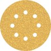 BOSCH Brusný papír EXPERT C470 s 8 otvory pro vibrační brusky 125 mm, G 40, 5 ks (2.608.900.803)