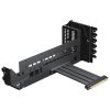 Phanteks Premium PCIe Gen 5 Vertical GPU Bracket, DRGB +PCIe 5.0 Riser Cable - 220mm, black