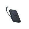Bezdrátová powerbanka Baseus PicoGo Qi2 10000mAh, 27W, s kabelem USB-C černá