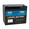 A2D2 baterie LiFePO4 12,8V 100Ah M8