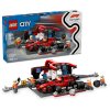 LEGO® City Zastávka v boxech F1® a personál s vozem Ferrari 60443