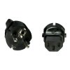 Adaptér CEE 7/7 samec na IEC C13 samica, napätie 230V, 10A