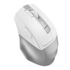 A4tech FB45CS Air2 FStyler, bezdrôtová tichá kancelárska myš, BT+2,4 GHz, USB-A&C, biela