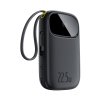 Powerbank Baseus EnerFill FC31 Qpow 3 20000mAh, 22,5W, s káblom USB-C a Lightning čierna