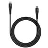 CANYON Lightning nabíjací kábel MFI-4, USB-C Napájanie 18 W, certifikovaný spoločnosťou Apple, dĺžka 1,2 m, čierny