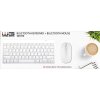Bezdrôtová súprava klávesnice a myši WINNER GROUP, biela