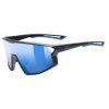 Slnečné okuliare UVEX SKYRYSE BLACK MATT/MIR.BLUE