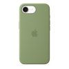 apple iphone 17e silicone case with magsafe light moss ien576676