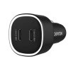 CANYON OnDrive 60 PD 60W 2xUSB-C Čierna nabíjačka do auta