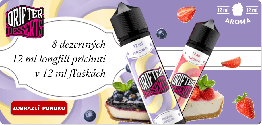 Drifter Desserts longfill - novinka web