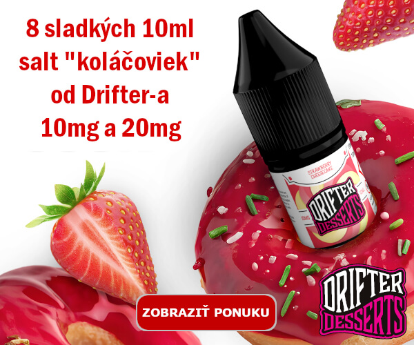 Drifter Desserts salt liquid - novinka mob