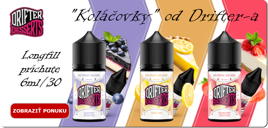 Drifter Desserts Longfill 2025 - novinka web