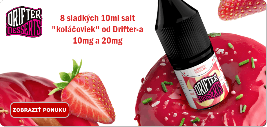 Drifter Desserts salt liquid - novinka web