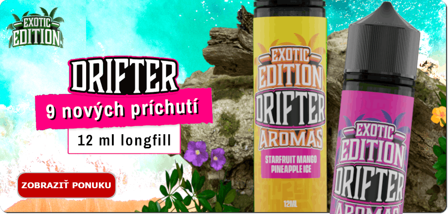 Drifter Exotic longfill - novinka web