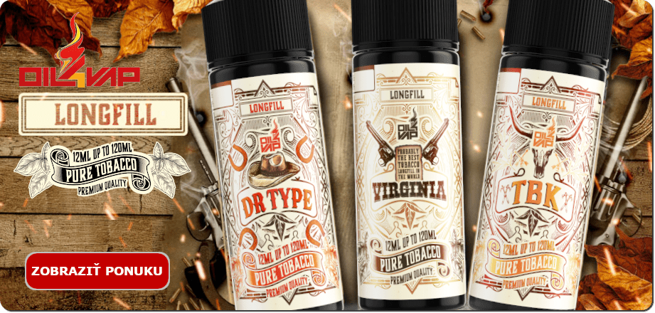 O4V Pure Tobacco Longfill - novinka web