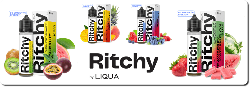 Longfill príchute do elektronických cigariet - Ritchy