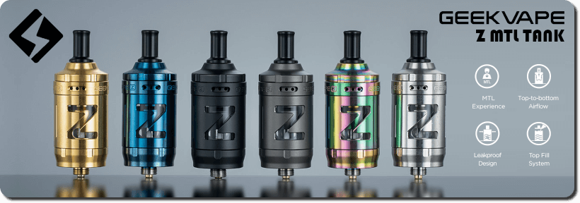 Geekvape Z MTL Tank - úvodný banner