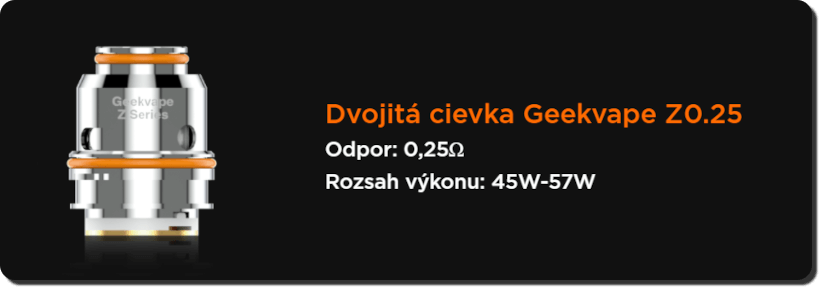 banner žeraviacej hlavy Z0.25 od Geekvape