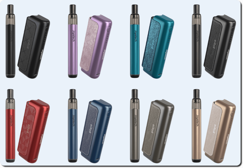 Baner farieb elektronických cigariet Joyetech eRoll Slim