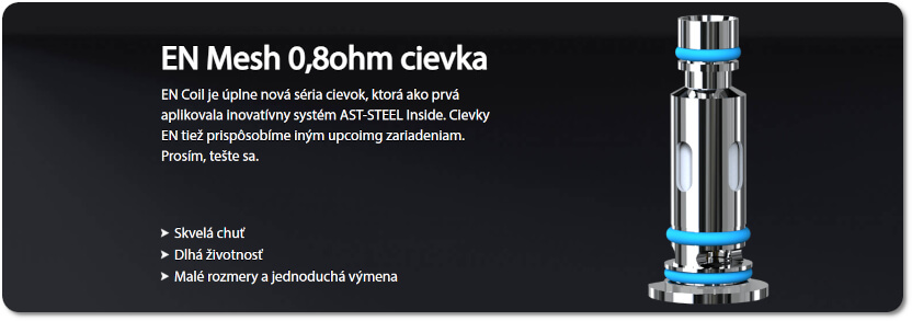 Banner žhaviča Joyetech EN 0,8 ohm